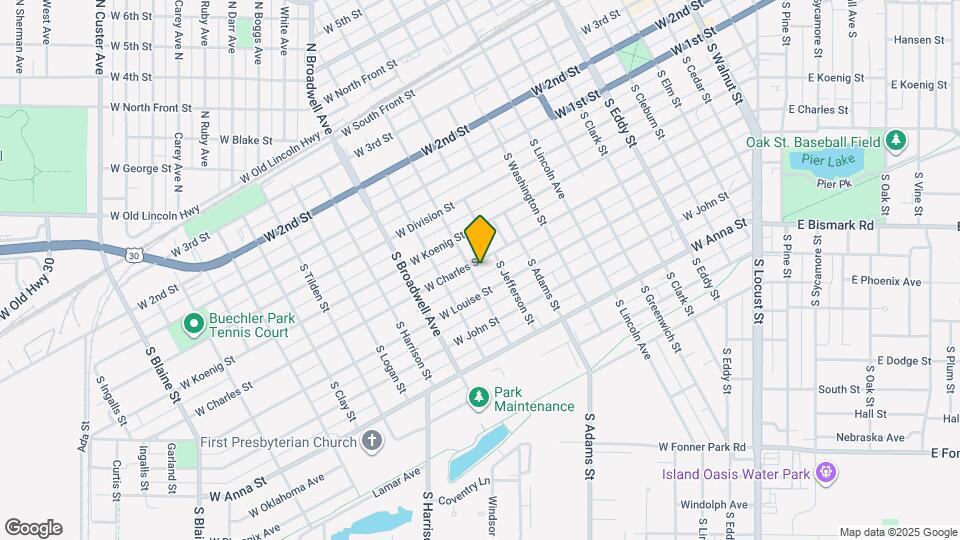 409 S Madison St Mapa y Detalles de la Ubicación