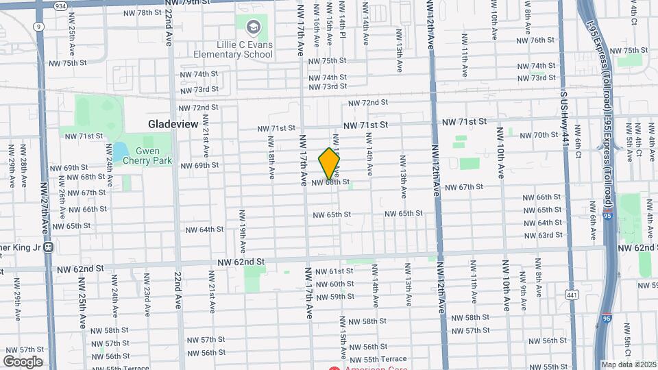 1510 NW 68th St Map and Location Details