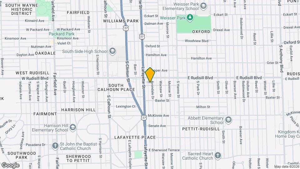 3926 Avondale Dr Map and Location Details