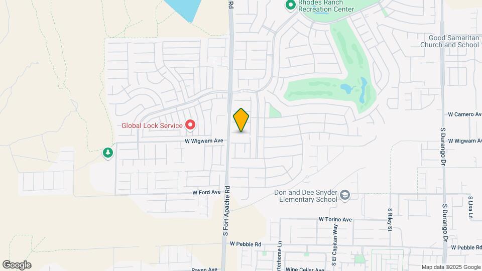 349 Bronze Creek Ct Map and Location Details