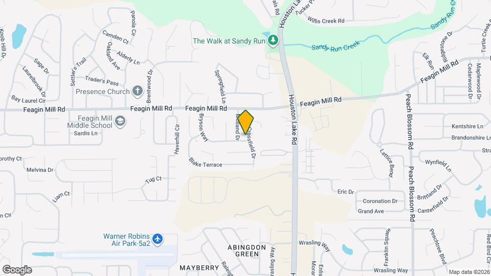 108 Crossfield Dr Map and Location Details