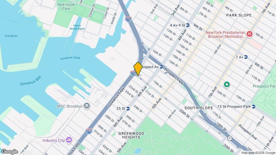 142 20th St, Unit 2nd Floor Map and Location Details