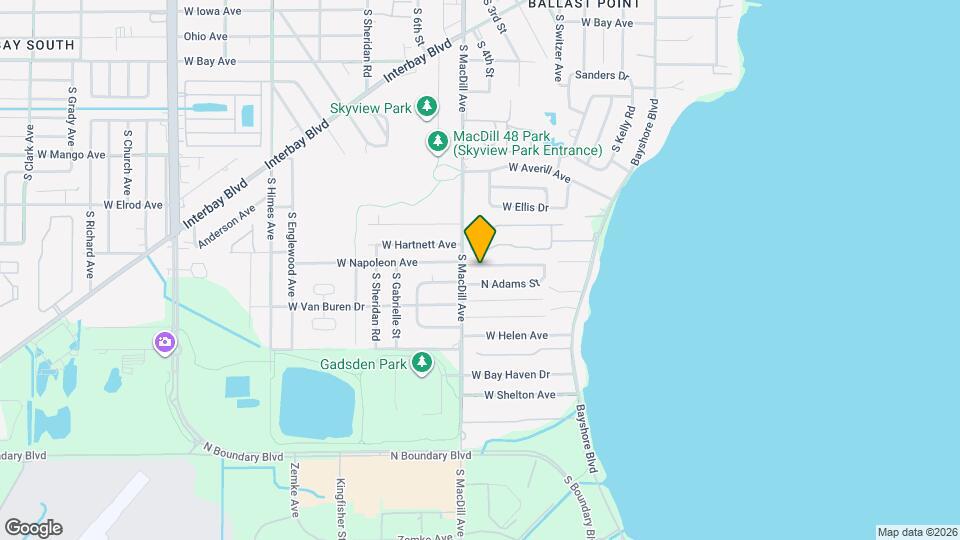 3030 W Napoleon Ave Map and Location Details