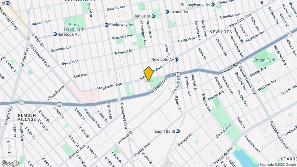 895 Mother Gaston Blvd Map and Location Details