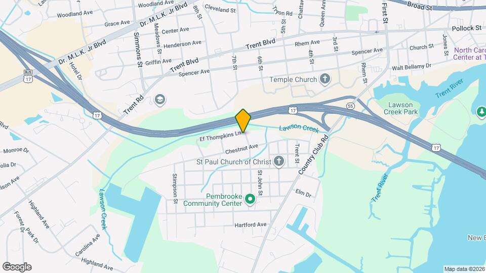 1710 Charles St Map and Location Details