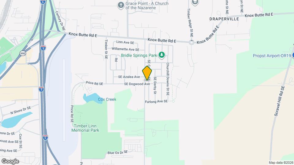 544 SE Casting St Map and Location Details