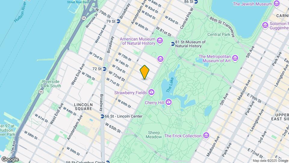 15A W 73rd St Map and Location Details