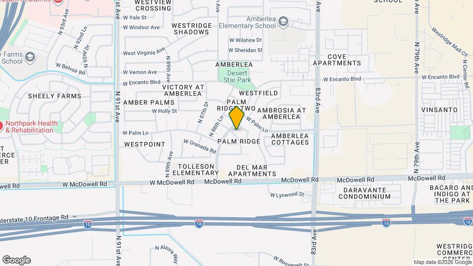8554 W Holly St, Unit WAITA4 Map and Location Details