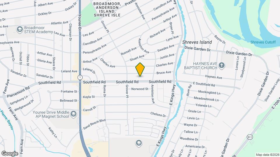 180 Southfield Rd Mapa y Detalles de la Ubicación