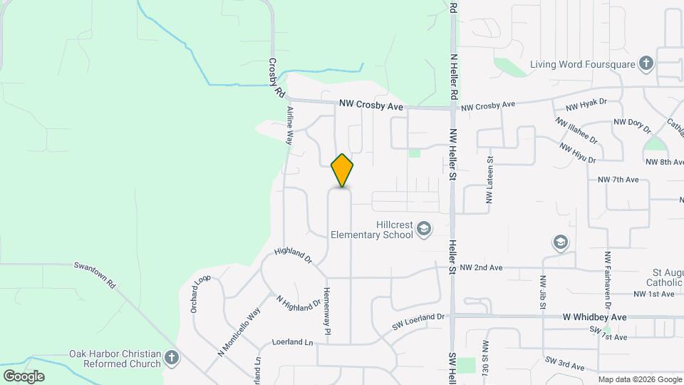 2579 Olympic Dr Map and Location Details