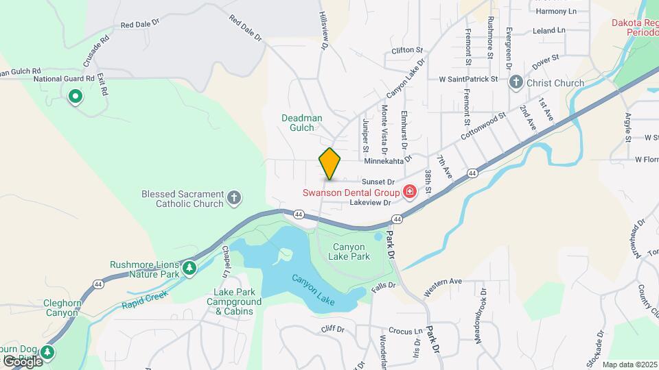 4229 Canyon Lake Dr Mapa y Detalles de la Ubicación