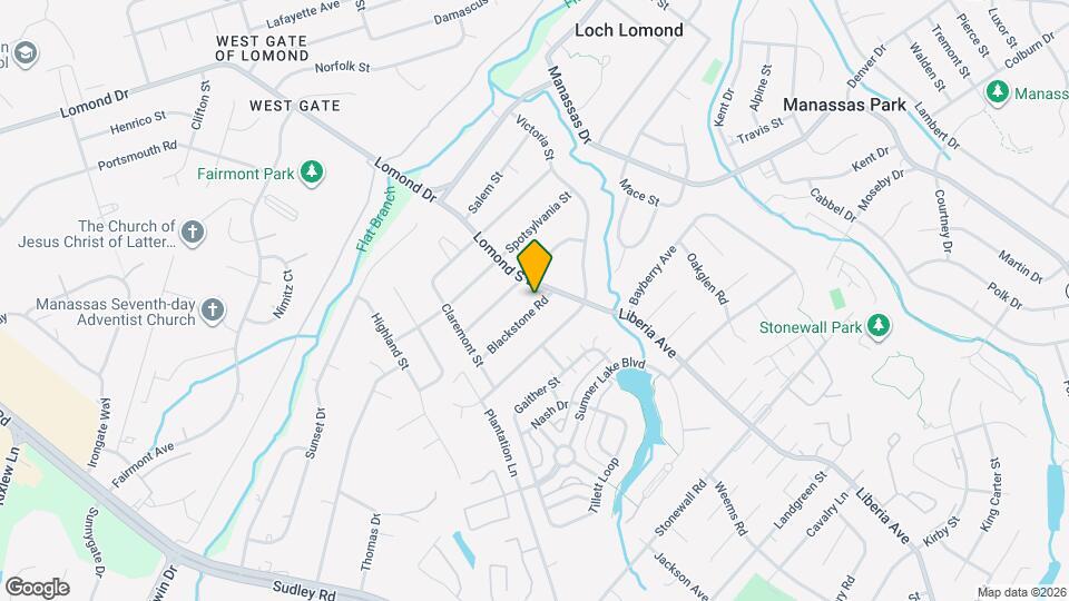 9402 Blackstone Rd Map and Location Details