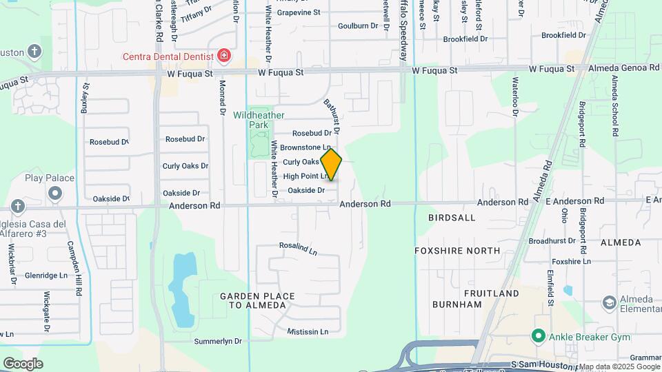 3906 Oakside Dr Map and Location Details