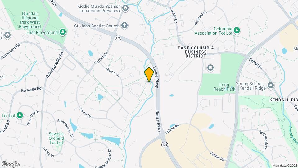 8916 Footed Ridge Map and Location Details