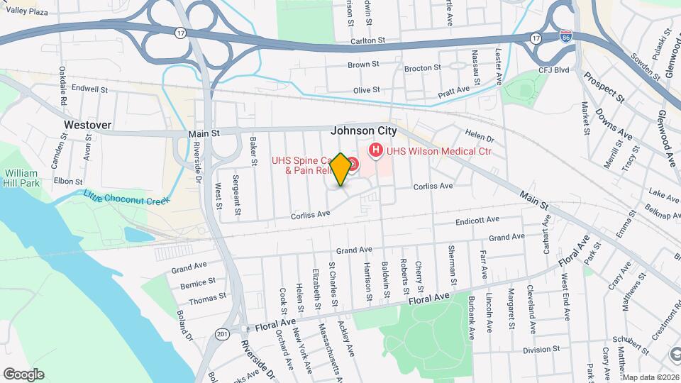 44 Park Pl, Unit 1 Mapa y Detalles de la Ubicación