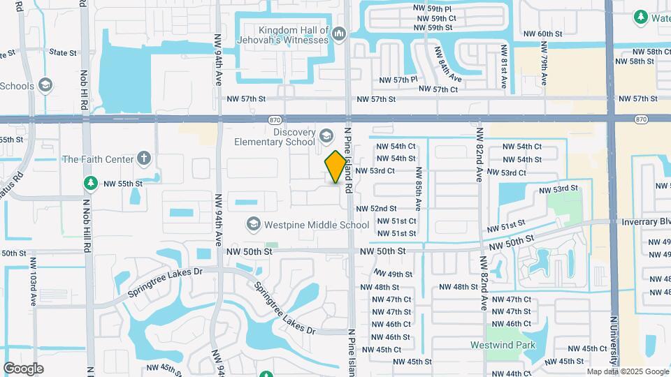 8904 NW 53rd Ct Mapa y Detalles de la Ubicación