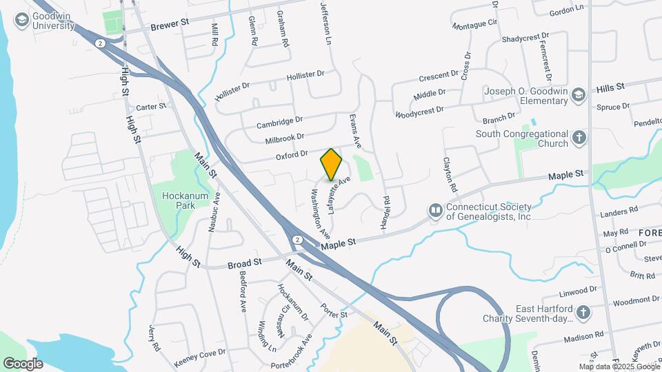 59 Lafayette Ave Map and Location Details