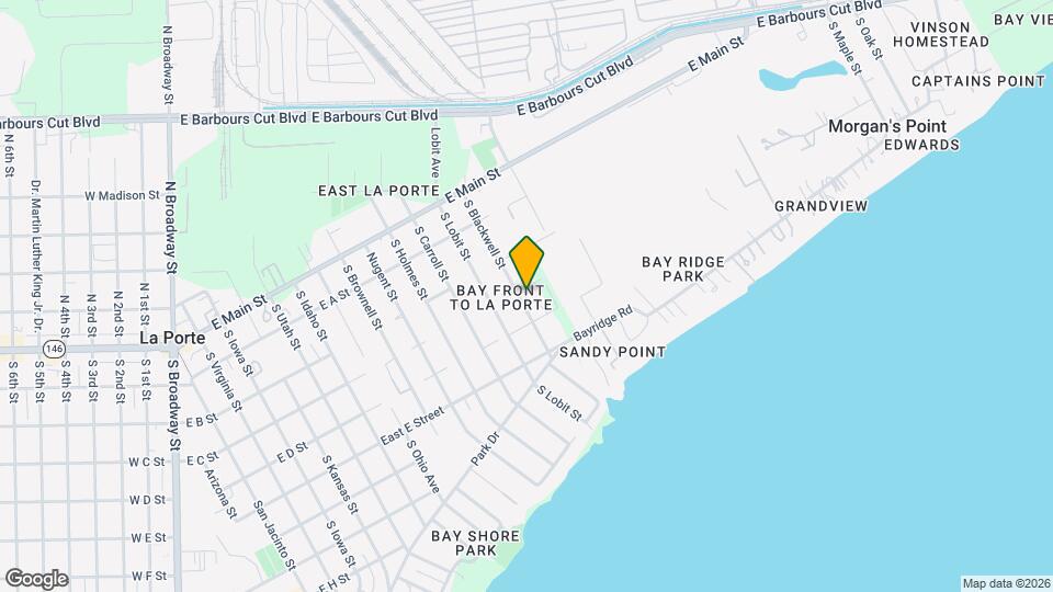 403 S Blackwell St Map and Location Details