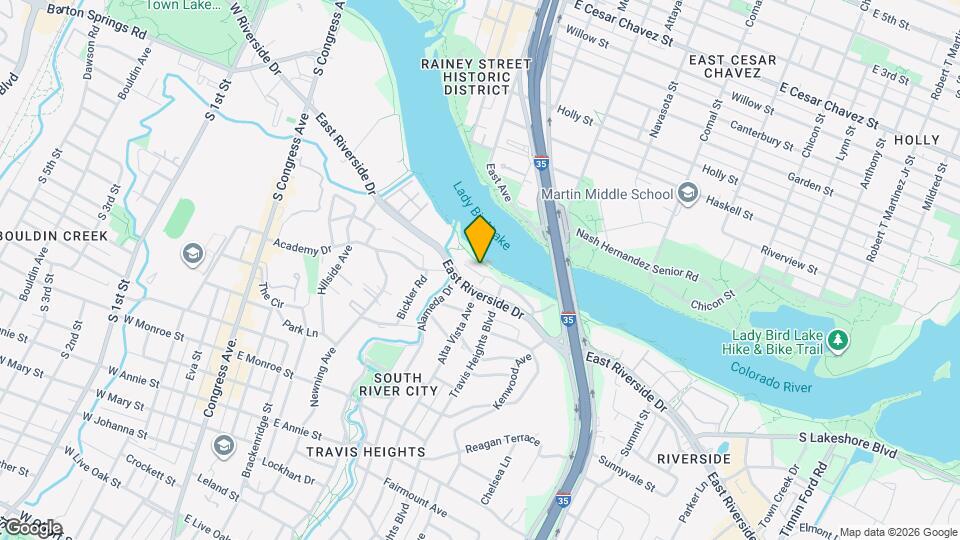 808 Edgecliff Terrace Map and Location Details
