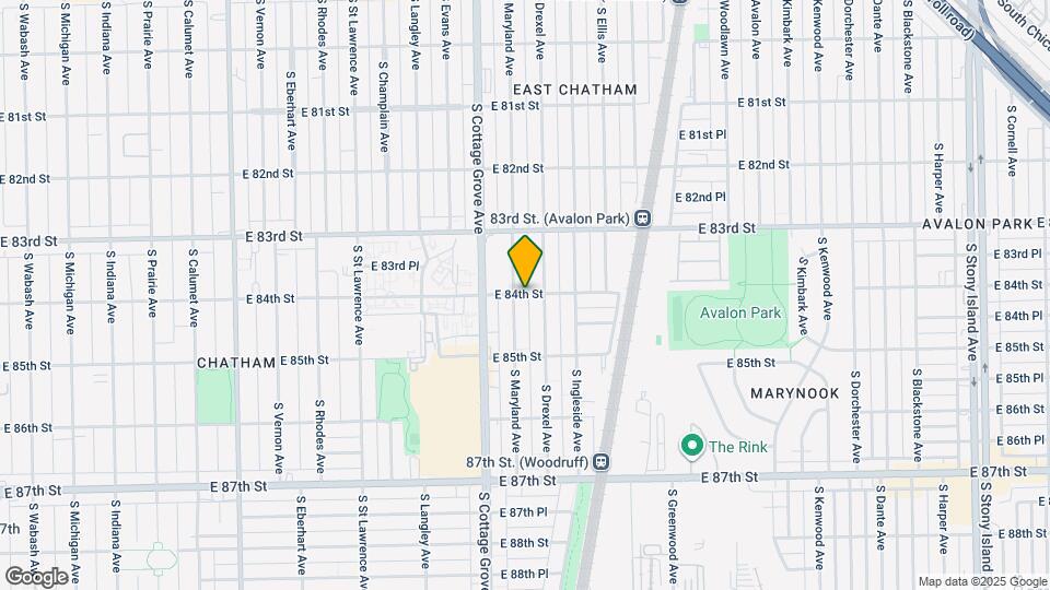 853 E 84th St, Unit 2 Mapa y Detalles de la Ubicación