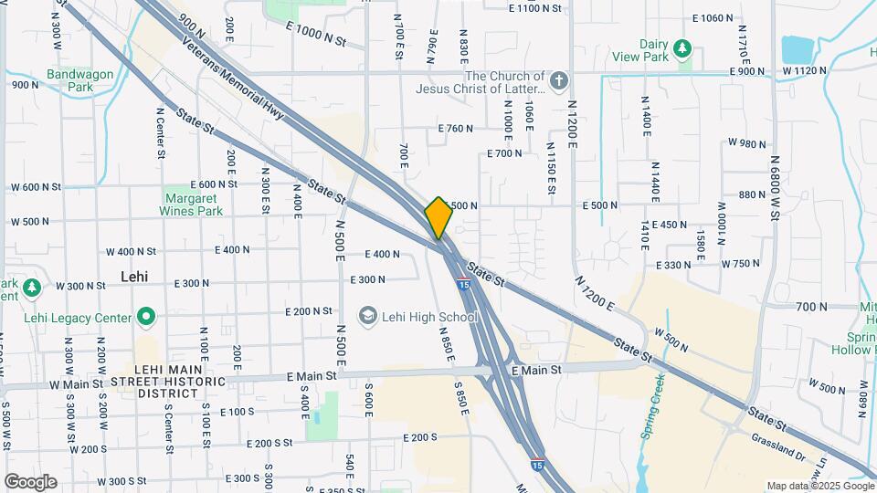 877 E State St Map and Location Details