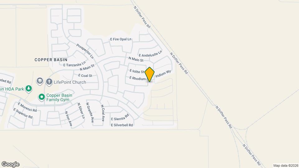 28503 N Jet Dr Map and Location Details