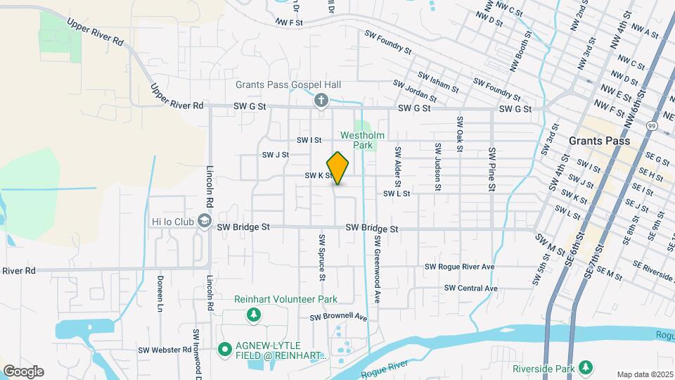 615 SW Westholm Ave Map and Location Details