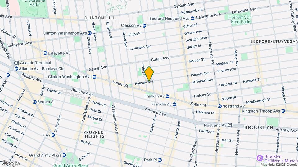 58 Putnam Ave Mapa y Detalles de la Ubicación