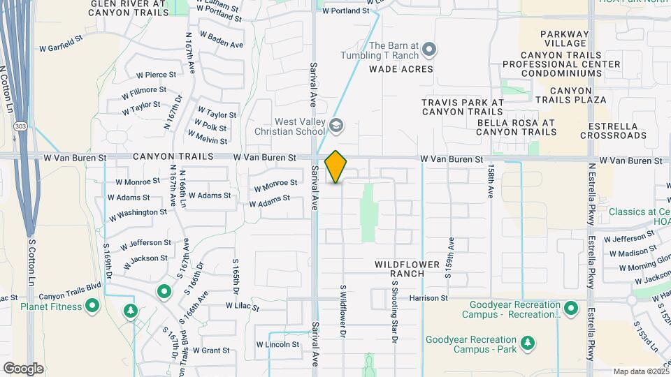 16237 W Monroe St Map and Location Details