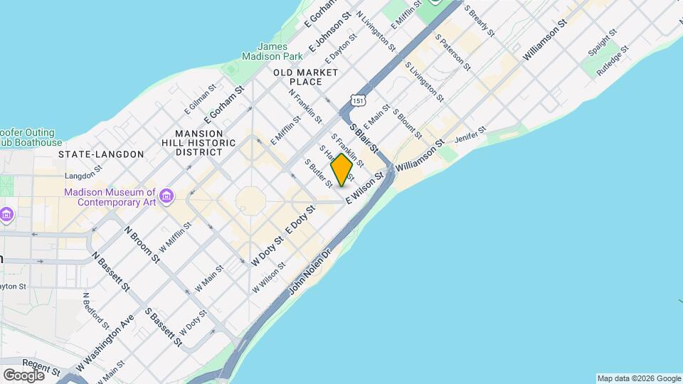 141 S Butler St Mapa y Detalles de la Ubicación