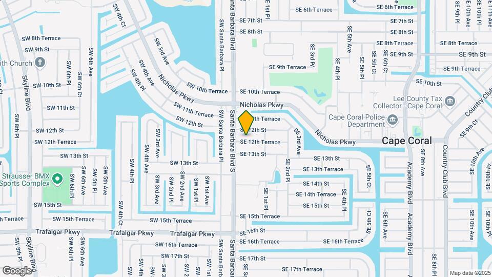 113 SE 12th Terrace Map and Location Details