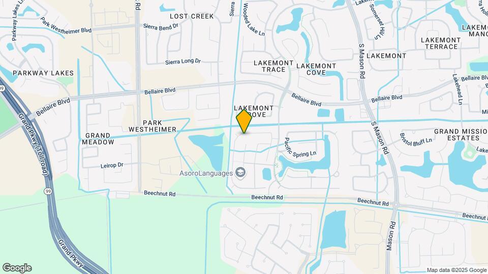 21219 Barrett Creek Lane Map and Location Details