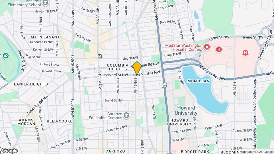 2827 11th St NW Map and Location Details