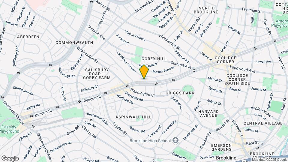 1576 Beacon St Map and Location Details