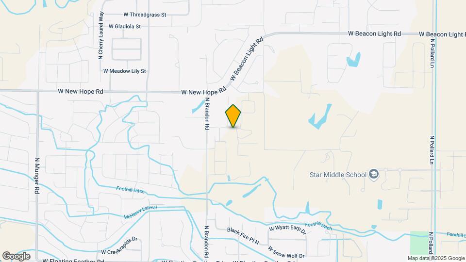 10617 W Garganey Dr Map and Location Details