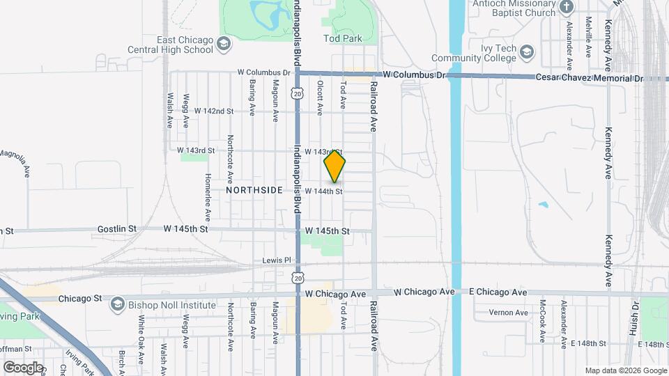 610 W 144th St Map and Location Details
