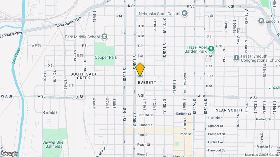 1029 C St Map and Location Details