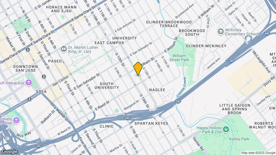 565 S 11th St Map and Location Details