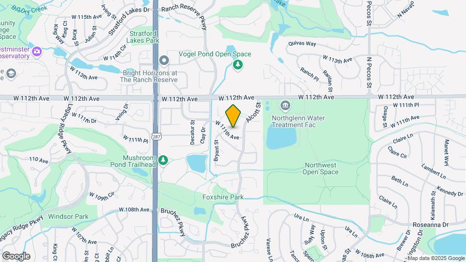 11125 Alcott St, Unit A Map and Location Details