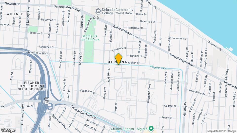 3002 Americus St Mapa y Detalles de la Ubicación