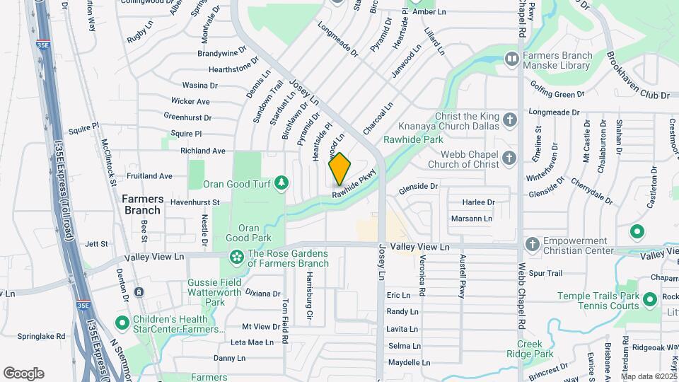13507 Rawhide Pkwy Map and Location Details
