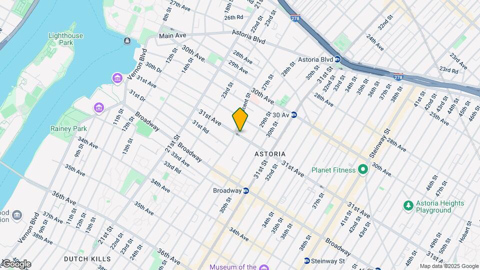 25-21 31st Ave-Unit -d11 Map and Location Details
