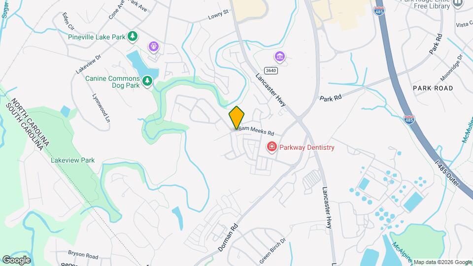 10227 Sam Meeks Rd Mapa y Detalles de la Ubicación