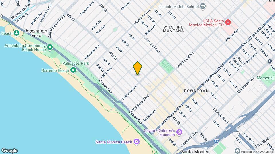 1043 4th St Map and Location Details