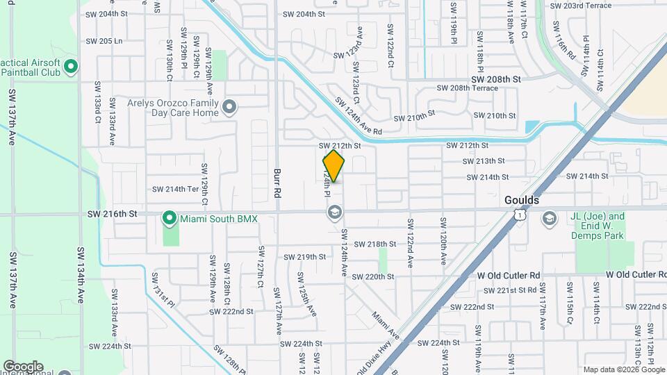 12426 SW 214th Ter Map and Location Details