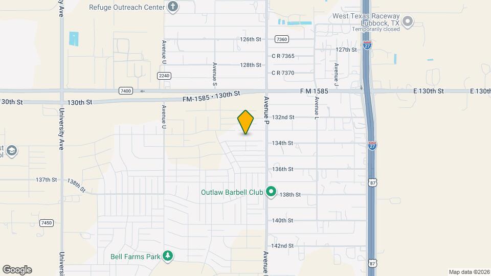 1620 134th St Map and Location Details