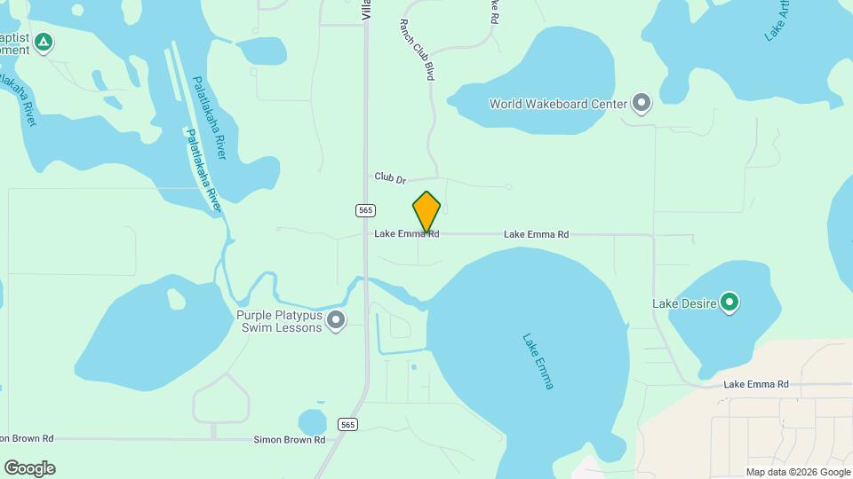 18550 Lake Emma Dr Map and Location Details
