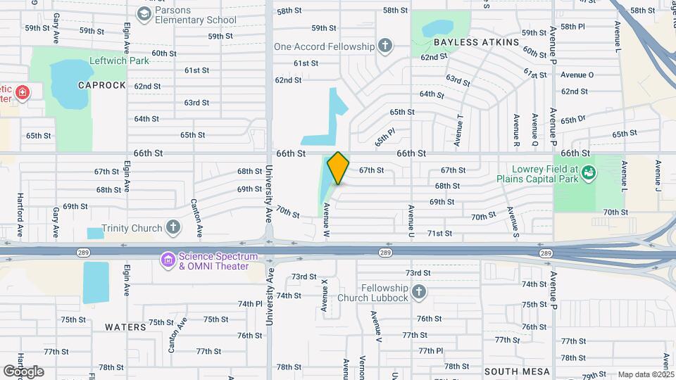6803 Avenue W Map and Location Details