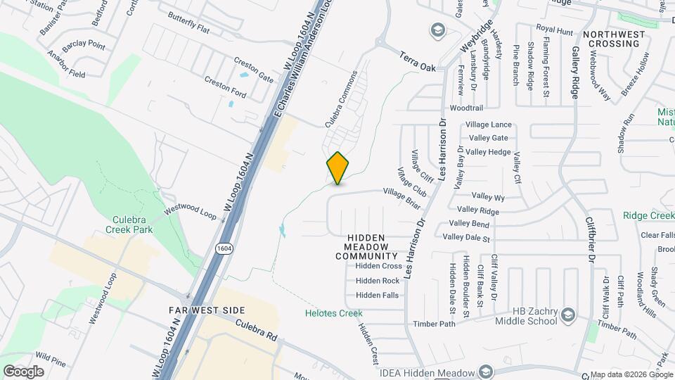 9929 Village Briar Map and Location Details