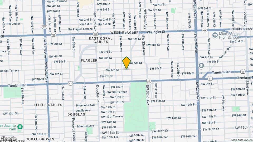 3352 SW 6th St Map and Location Details
